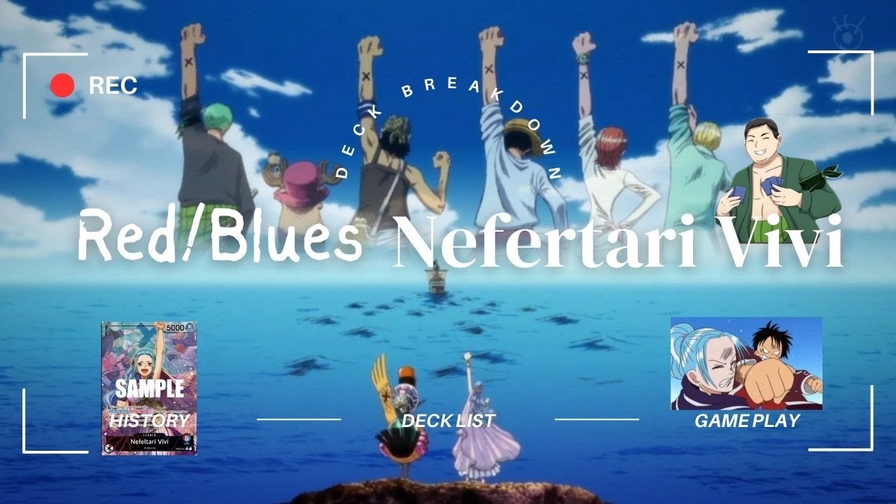 (OP06) Nefertari Vivi vs. Enel! - (Vivi deck Breakdown) One Piece TCG Locals Wings of the Captain