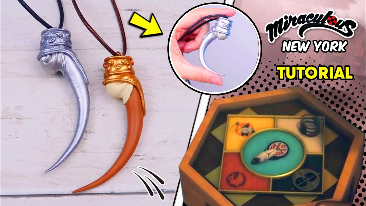 DIY Los Nuevos MIRACULOUS de LADYBUG - Como hacer el Miraculous del águila especial New York - Liiri