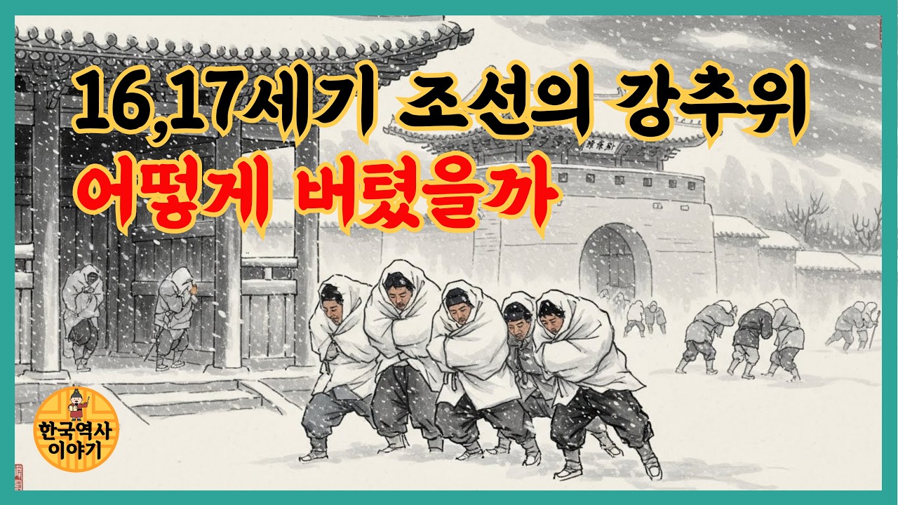 소 빙하기 16,17세기 조선의 백성들은 어떻게 살았을까?