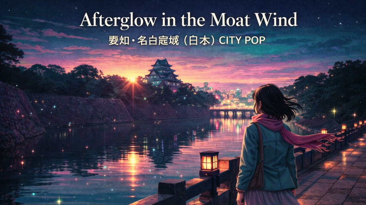【名古屋シティーポップ】Afterglow in the Moat Wind