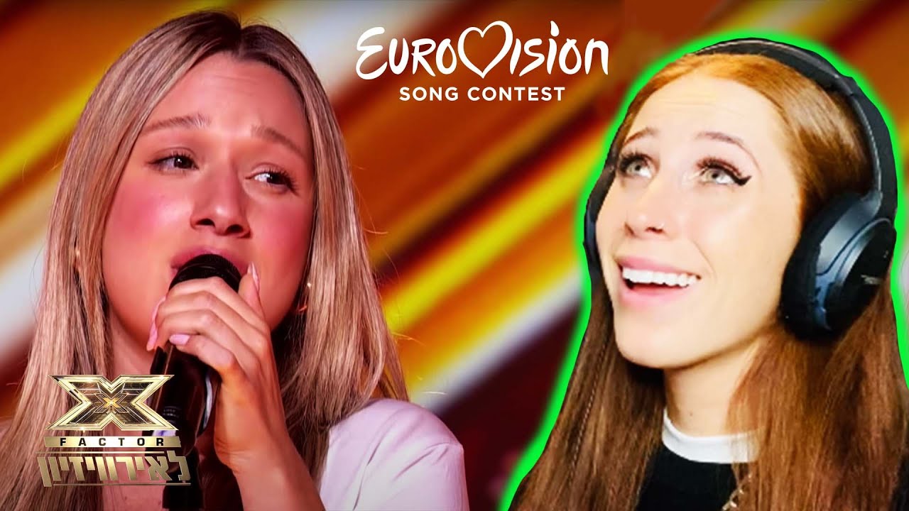 ENGLISH GIRL REACTS TO X FACTOR FOR EUROVISION ISRAEL // SAPIR SABAN AUDITION ספיר סבן