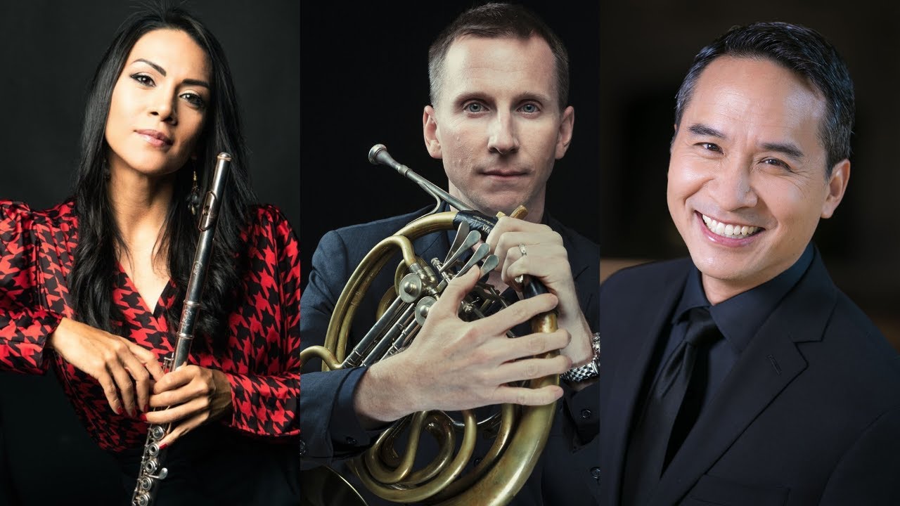 July 11 - Scenes and Souvenirs: Music for flute, horn and piano