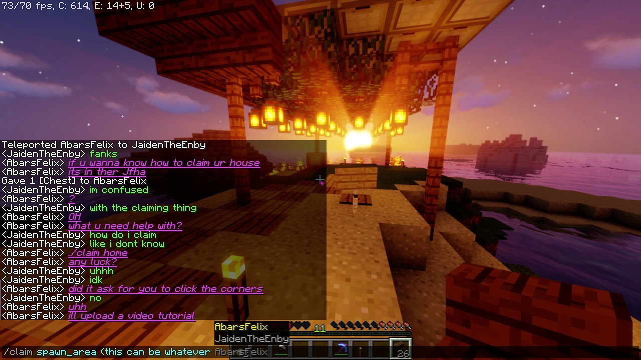 how to use FartSMP's Landclaim plugin.