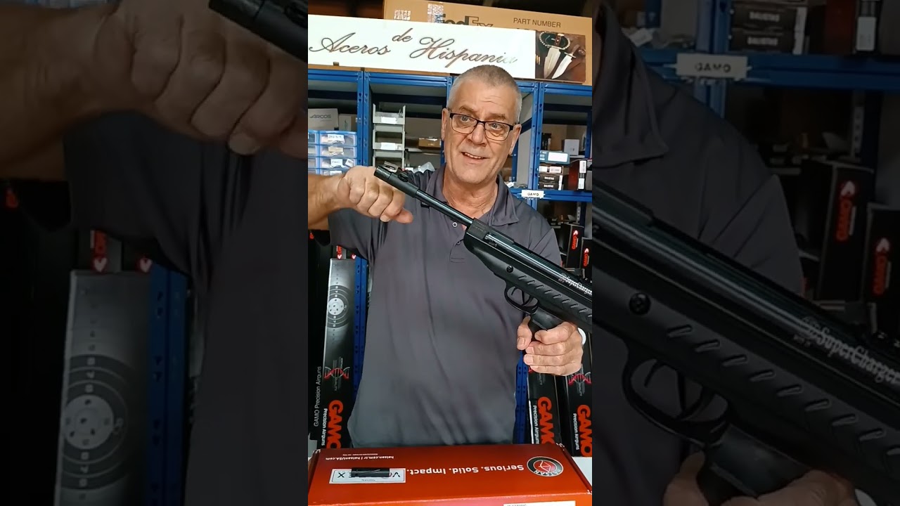 Pistola Hatsan Supercharger de aire comprimido