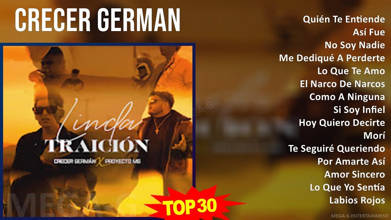 C r e c e r G e r m a n MIX Grandes &Eacute;xitos Enganchados ~ Top Alternative Corridos, Latin, Mexica...