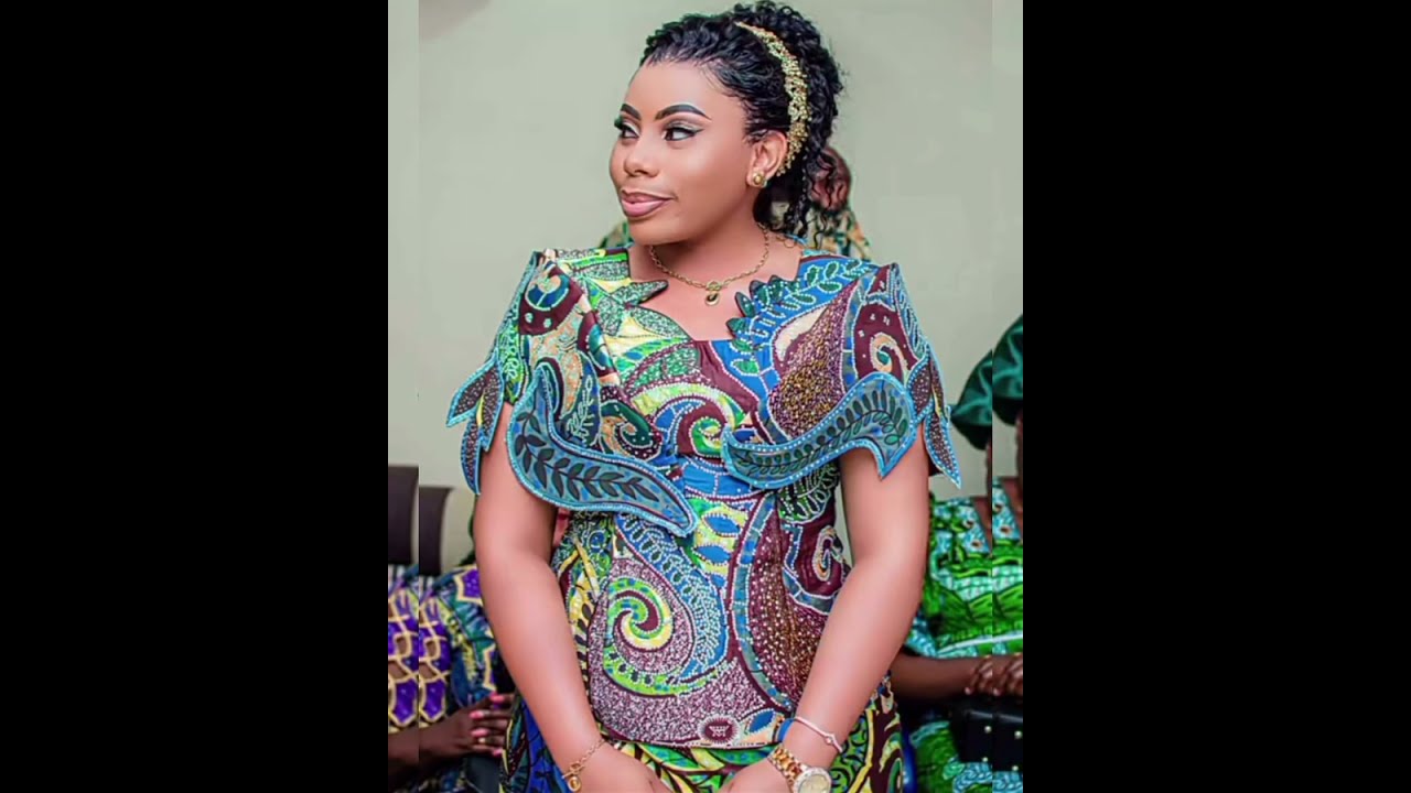 NGAYA AMARIBAYA ABERA ABAGORE / MODÈLE BLOUSE EN PAGNE 2025