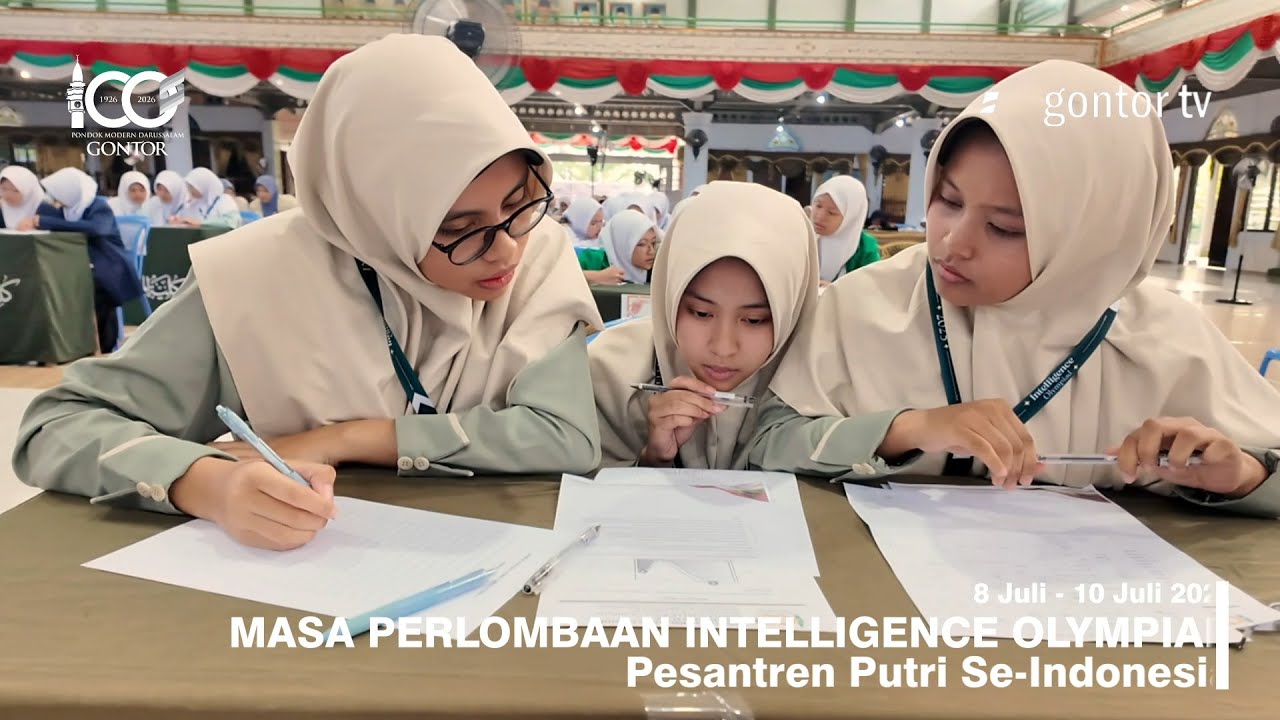 Highlight Intelligence Olympiad Pesantren Putri Se-Indonesia