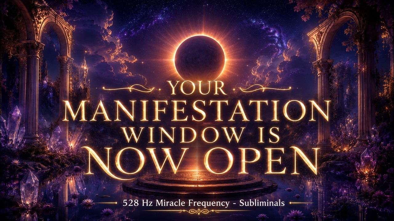 SOLAR ECLIPSE 2026 | Powerful Manifestation Amplifier | 528 Hz + Subliminal