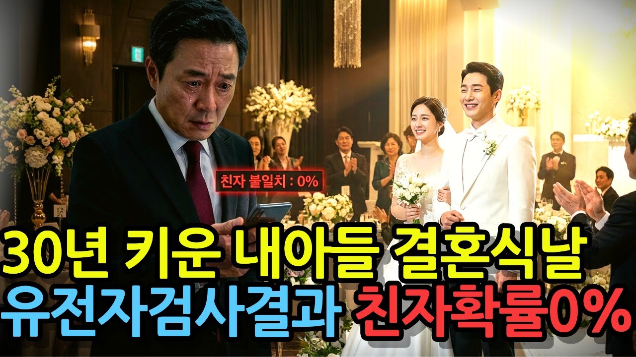 30년 키운 아들이 가짜 0% 결과지 쥐고 혼주석 앉은 아버지의 피눈물  결국 간호사의 폭로에 땅을 치고 후회하는 아내의 최후 | 노후사연 | 시니어사연 | 실화사연 |