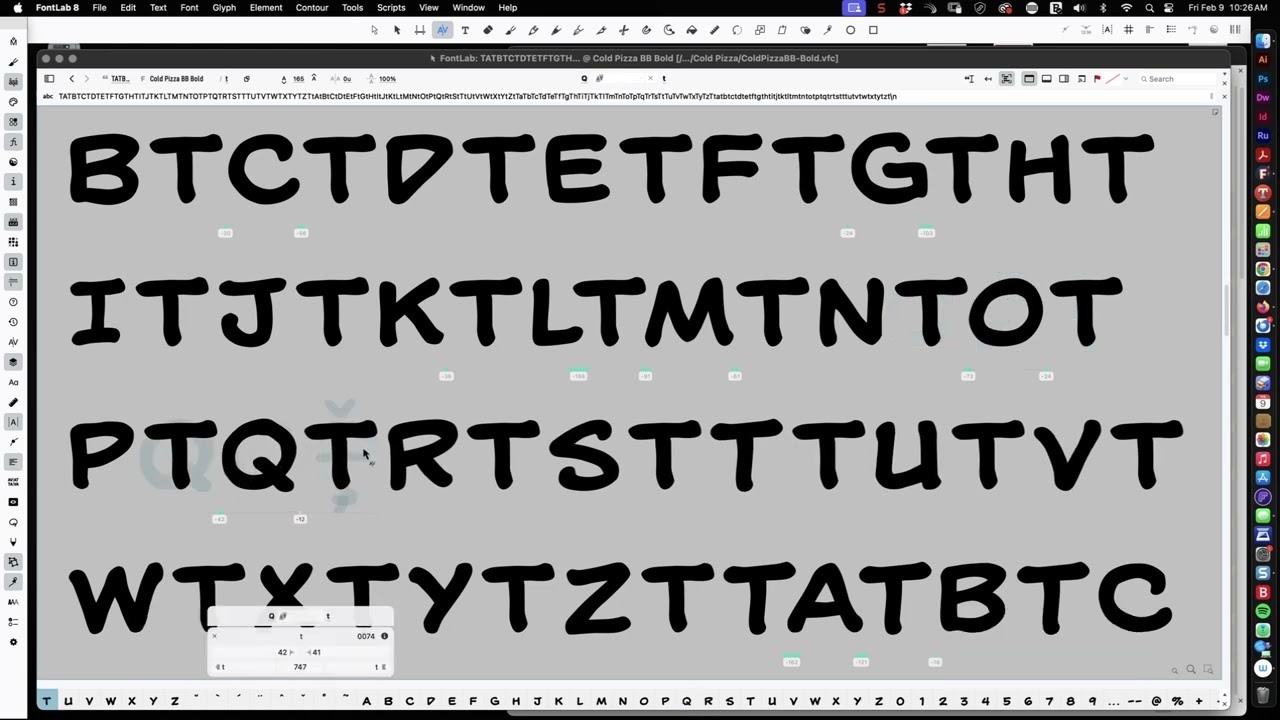 LETTERING LIVE - SPOTLIGHT: Spacing and Kerning in Fonts