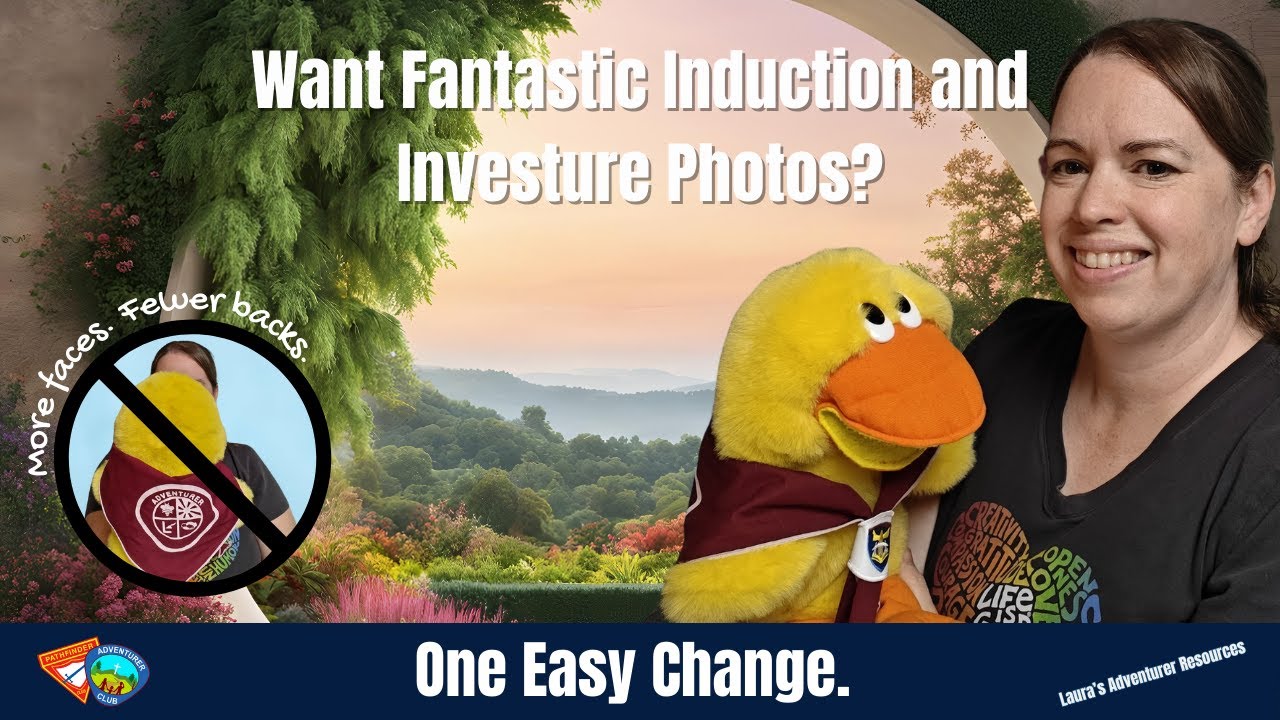 Quick Tip for Fantastic Photos at Induction & Investiture