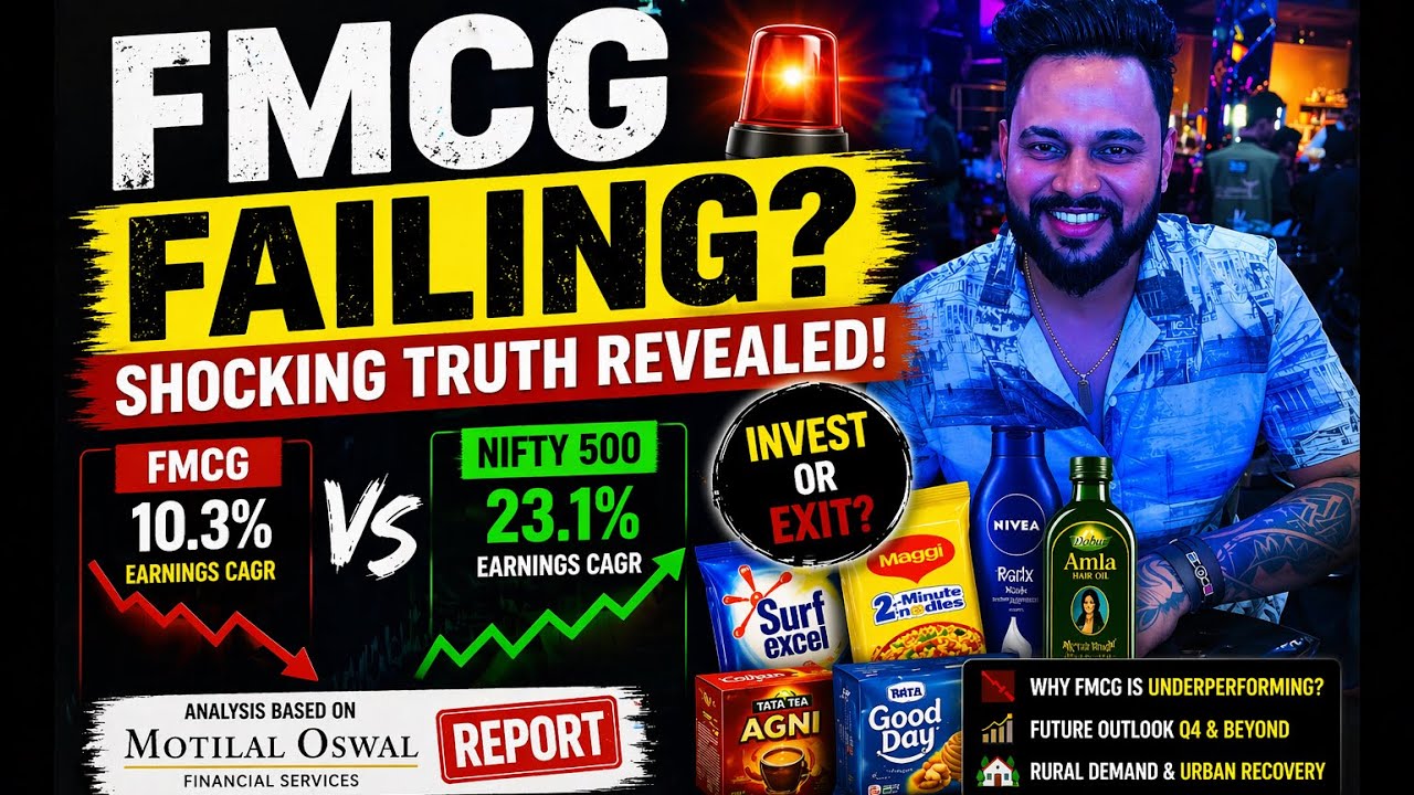 FMCG Sector in Trouble? Shocking Truth Revealed (Nifty 500 vs FMCG) 