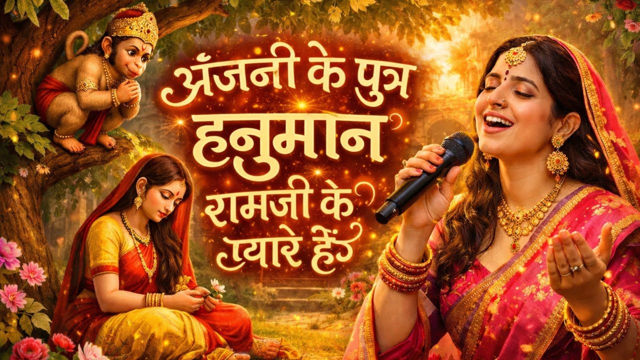 राम जी के प्यारे हनुमान,जग से निराले है। #bajrangbali #hanumanbhajan #trendingsong