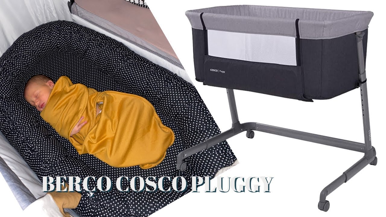 Berço coleito cobed Pluggy Cosco