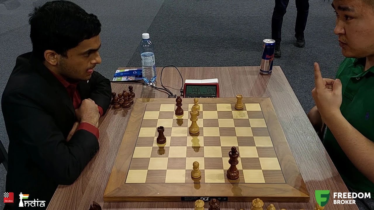 A unique way to offer a draw | Nihal Sarin vs Tsydypov | World Blitz 2022