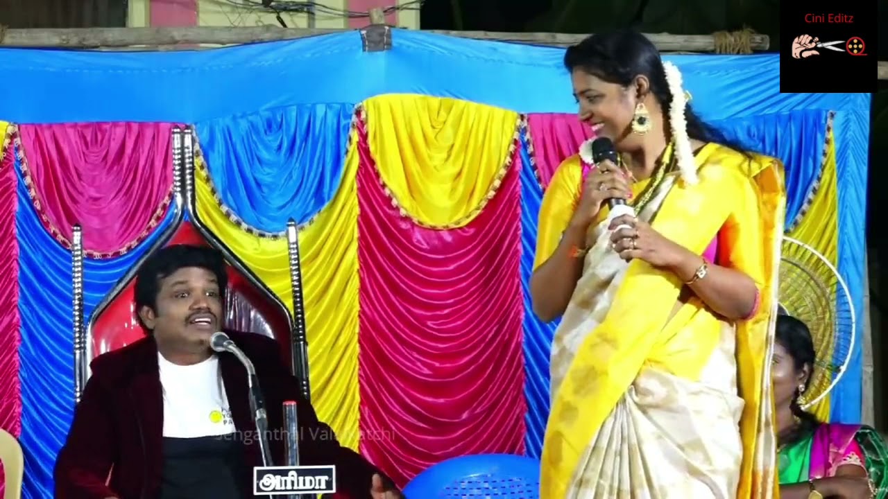 madurai muthu comedy | madurai muthu anna bharathi comedy pattimandram
