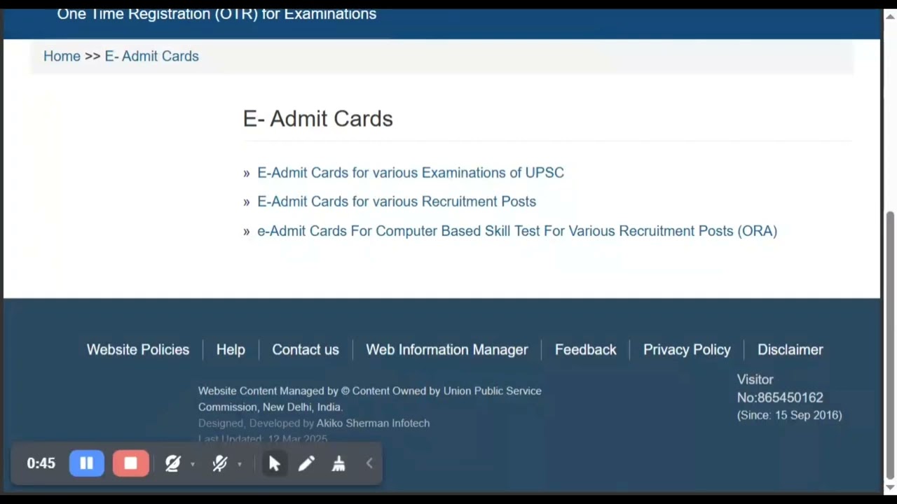 UPSC NDA Admit Card Download Process I UPSC Exam Date Out I UPSC CDS Roll No कैसे डाउनलोड करें