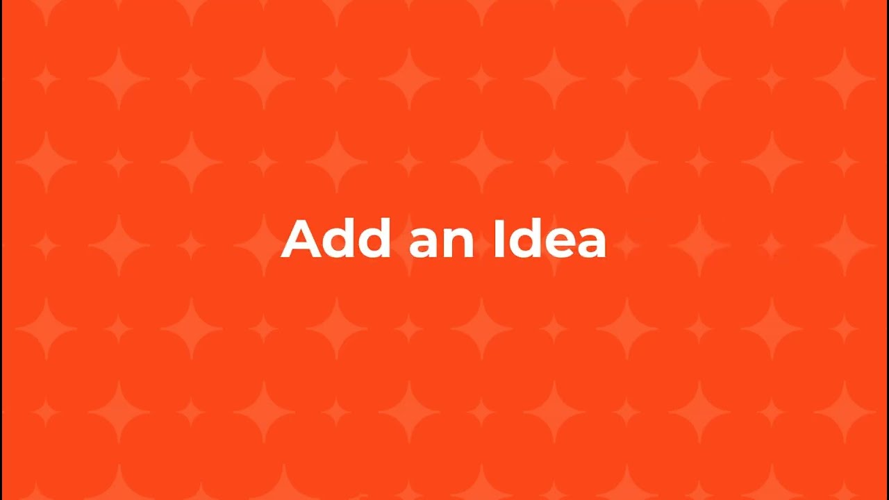 Uservoice: Add an Idea