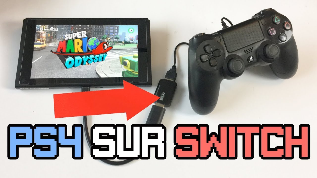 Comment mettre les manettes PS4 PS3 XBOX one sur SWITCH !?