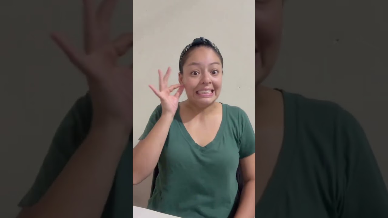 I can’t believe it 😔 A hearing woman is suffering because her children are Deaf 🤟