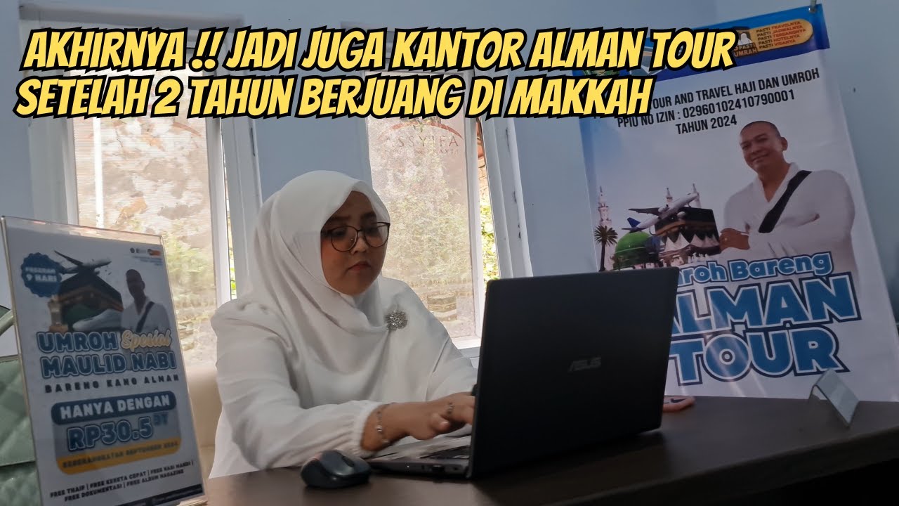 SEPERTI INILAH !! KANTOR ALMAN TOUR YG BIKIN PENASARAN BANYAK ORANG