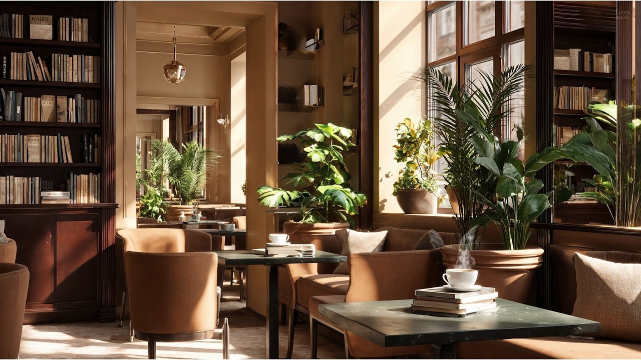 Cozy Cafe Jazz — Calm Focus Piano for Reading & Study