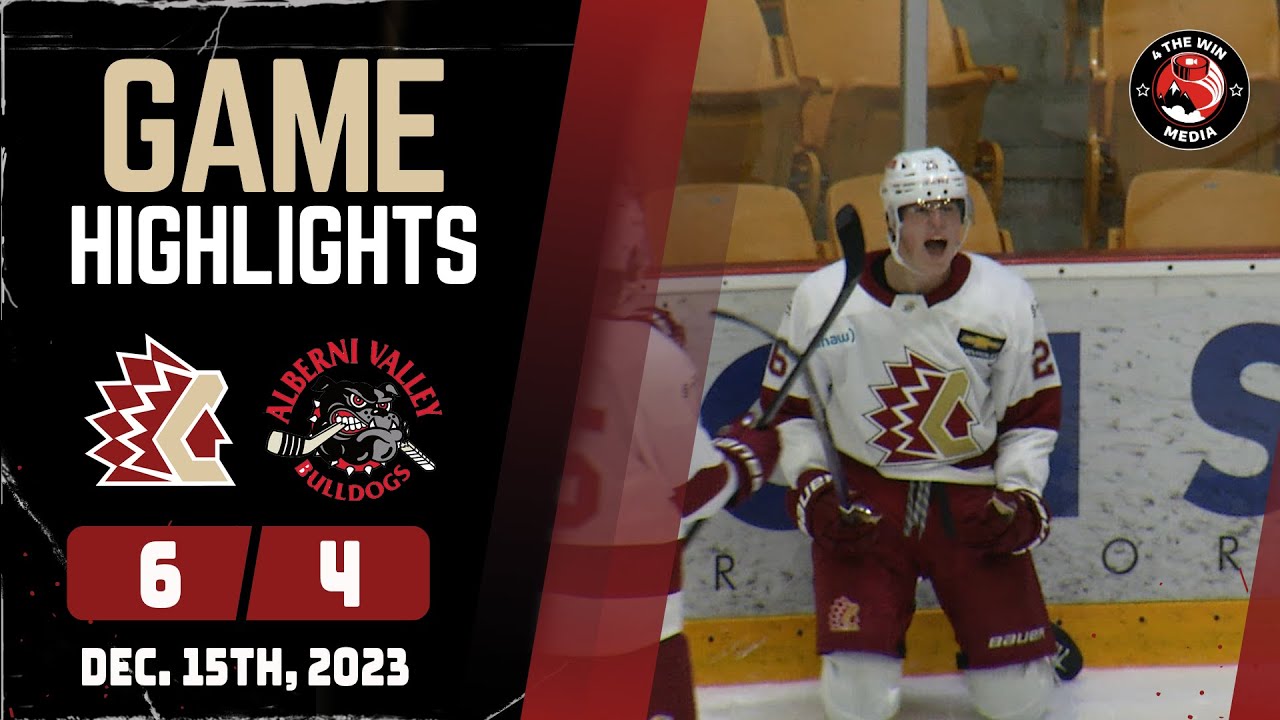 Official BCHL Highlights | Alberni Valley vs. Chilliwack - Dec. 15th, 2023