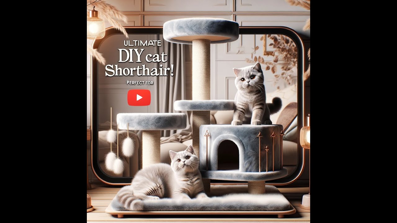 Kratzbaum für Britisch Kurzhaar Katzen
