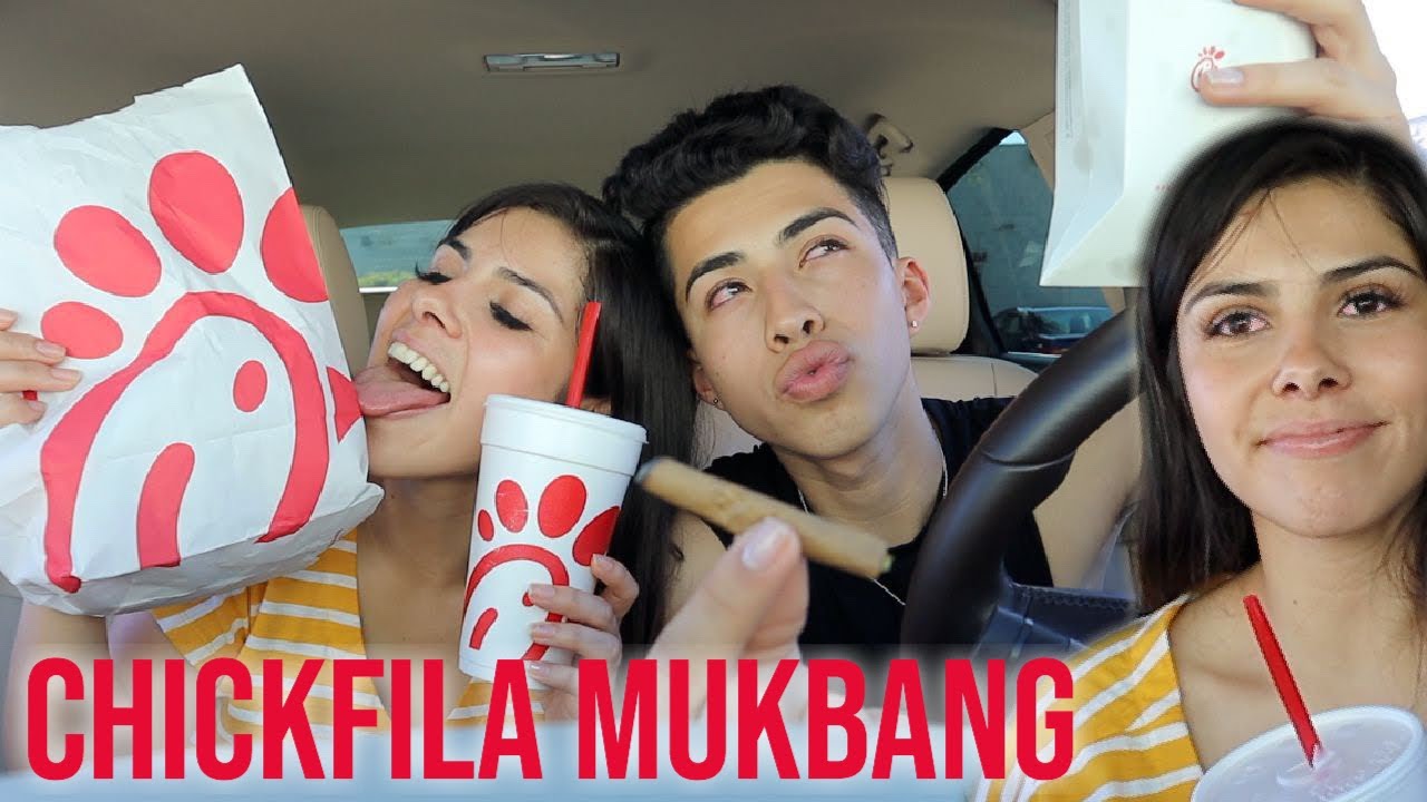 CHICK-FIL-A MUKBANG + SIBLING SMOKE SESH