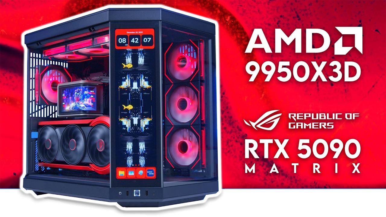 ИДЕАЛЬНАЯ сборка игрового ПК 2026 года! 😍 [ASUS Matrix RTX 5090 и 9950X3D]