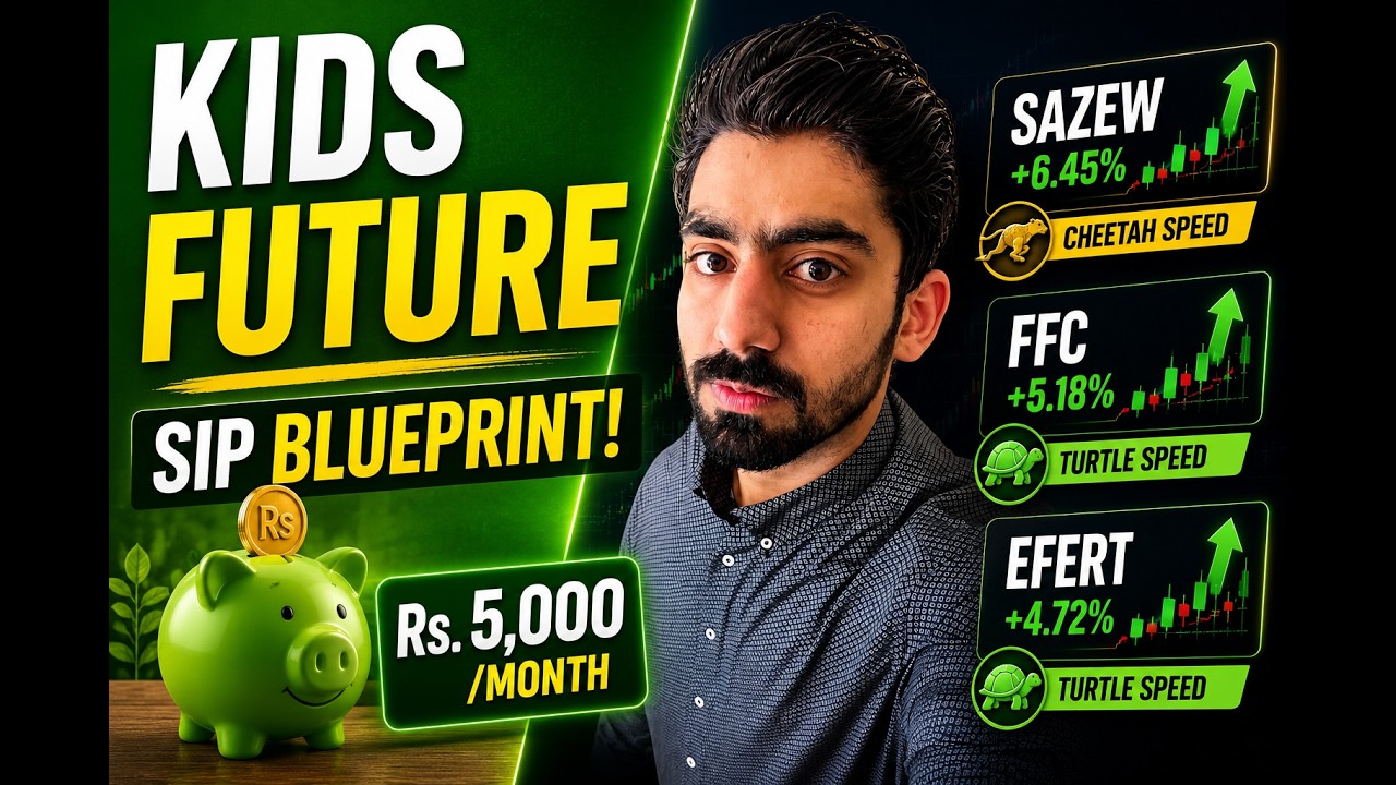 Best Stocks for Future Kids! 👶💰| 5k Monthly SIP Blueprint 🚀