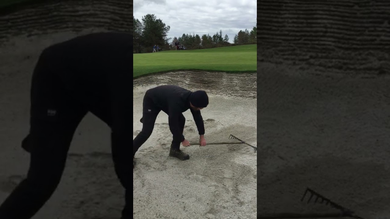 Bunkers and how to rake them!