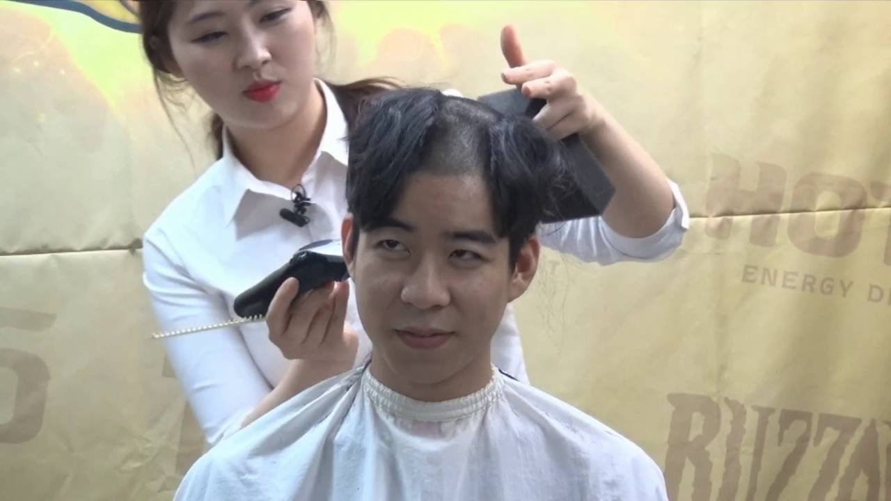 룩삼 삭발식
