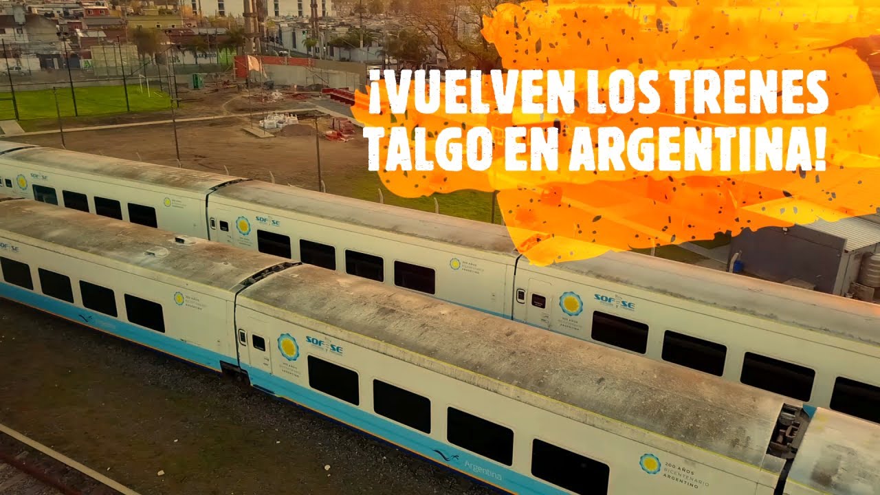 ¡VUELVEN LOS TRENES TALGO! Remolque de la 1ra formación a Reparación