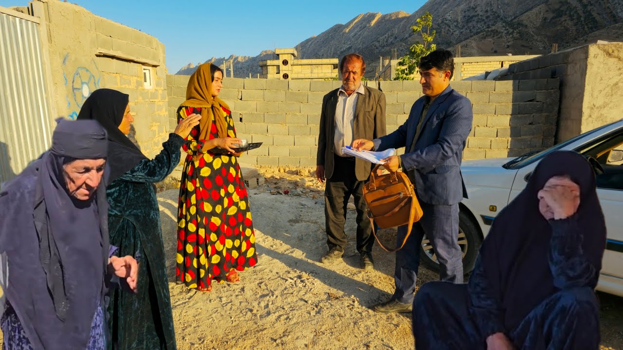Gholam-Ali brought a lawyer to find Ali; the grandmother was present and inquired about Ali's situa