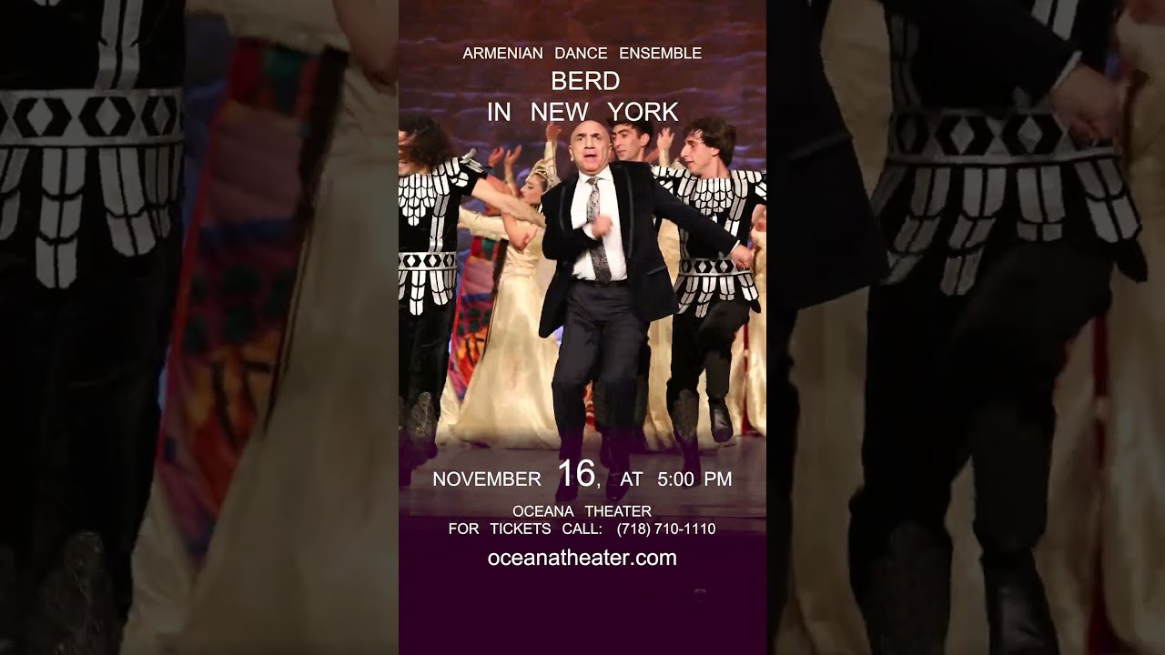 ARMENIAN NATIONAL DANCE ENSEMBLE &ldquo;BERD&rdquo; IN NEW YORK