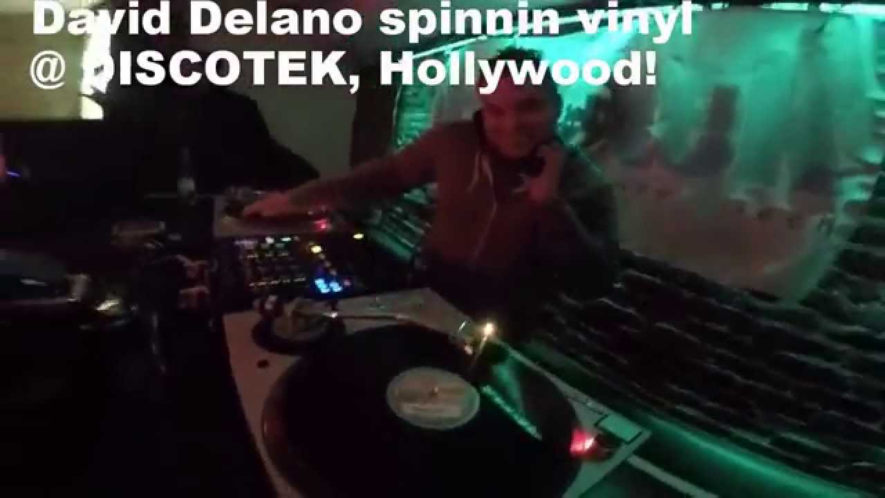 David Delano Droppin Wax @ Discotek at Rose Room Terrace, Hollywood