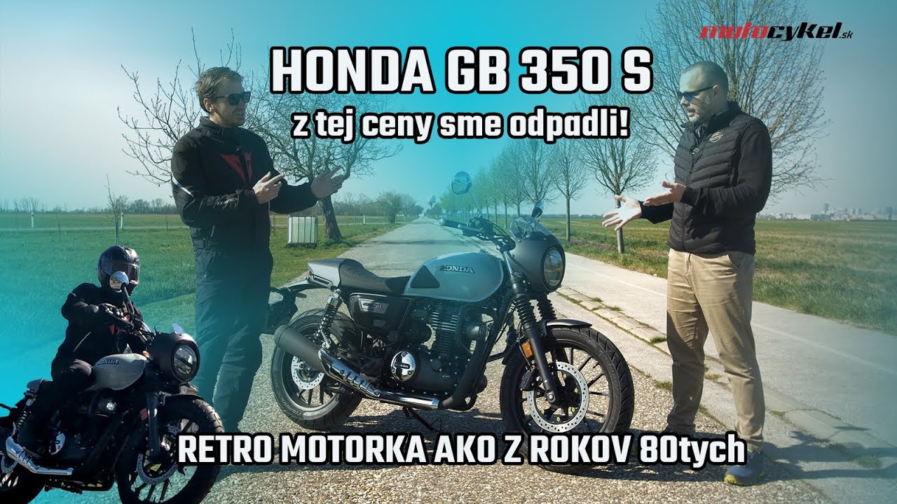 Jazdí pre radosť a nie Tiktok! Honda GB350S pricestovala z minulosti do roku 2025- motocykel.sk
