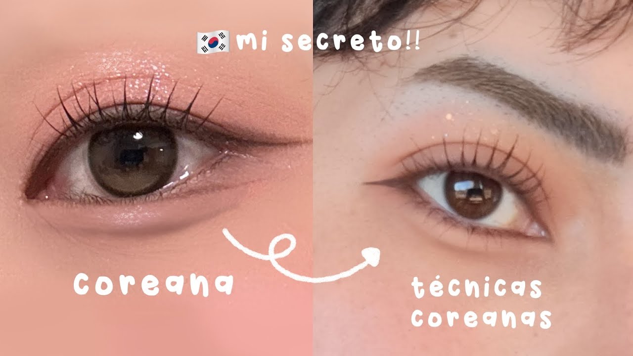 OJOS COREANOS 😱🇰🇷💗 como lograr un maquillaje de ojos al estilo k-beauty
