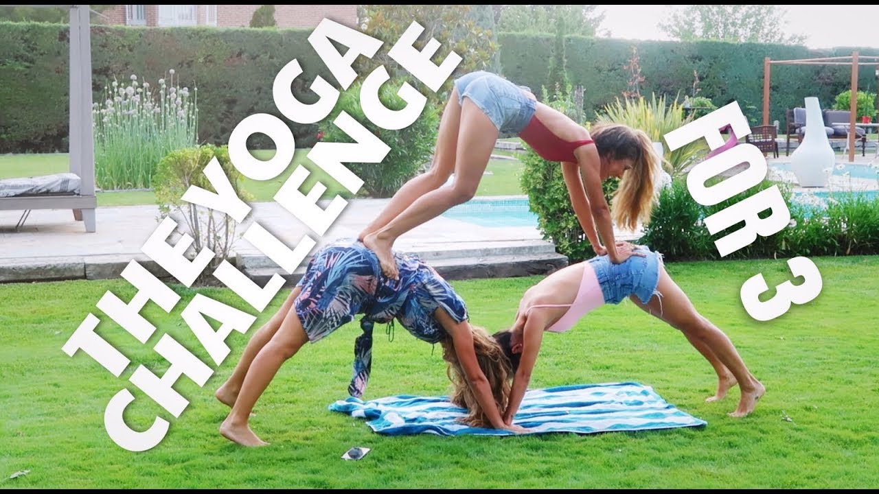 THE YOGA CHALLENGE ♥ FOR 3 | Esto es CAOS | happysunnyflowers