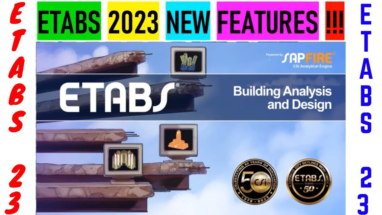 Что нового в ETABS 2023 | Новые возможности ETABS V23 | Как скачать ETABS 2023 | ETABS 23 Crack |
