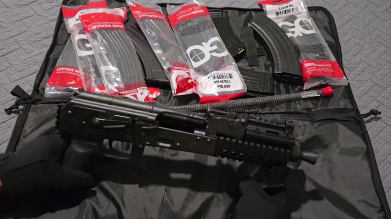 ALG Defense AK47 Recoil Spring and Black Jack AK Buffer Pioneer Arms Hellpuppy Polish 762x39 