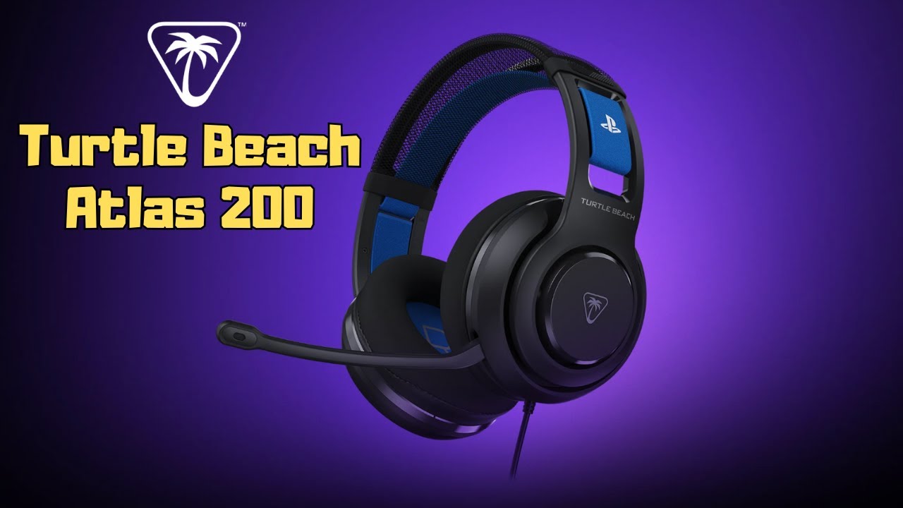 Turtle Beach Atlas 200 - klasyczne słuchawki wokółuszne na jack 3,5 mm dla gracza