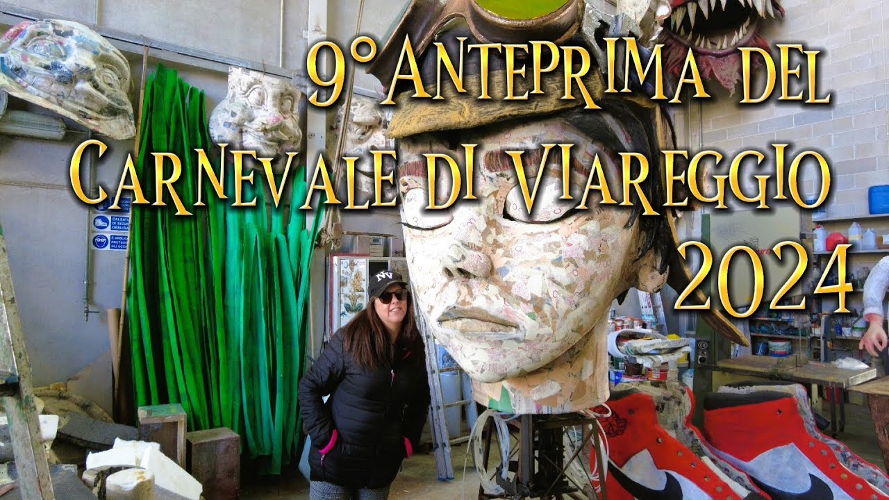 Carnevale di Viareggio 2024...9°Anteprima del Carnevale di Viareggio 2024.