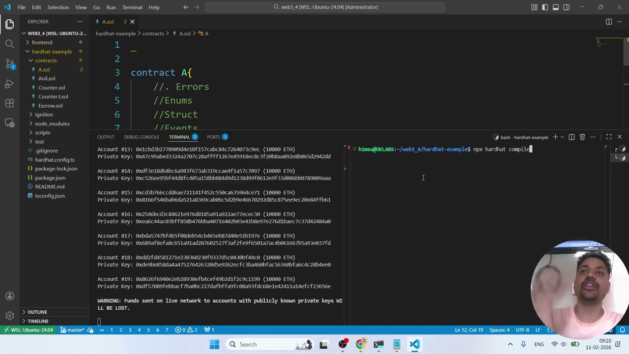 Lecture 5 - Web3-Deploying-Empty-Contract-ReadBlockNumber