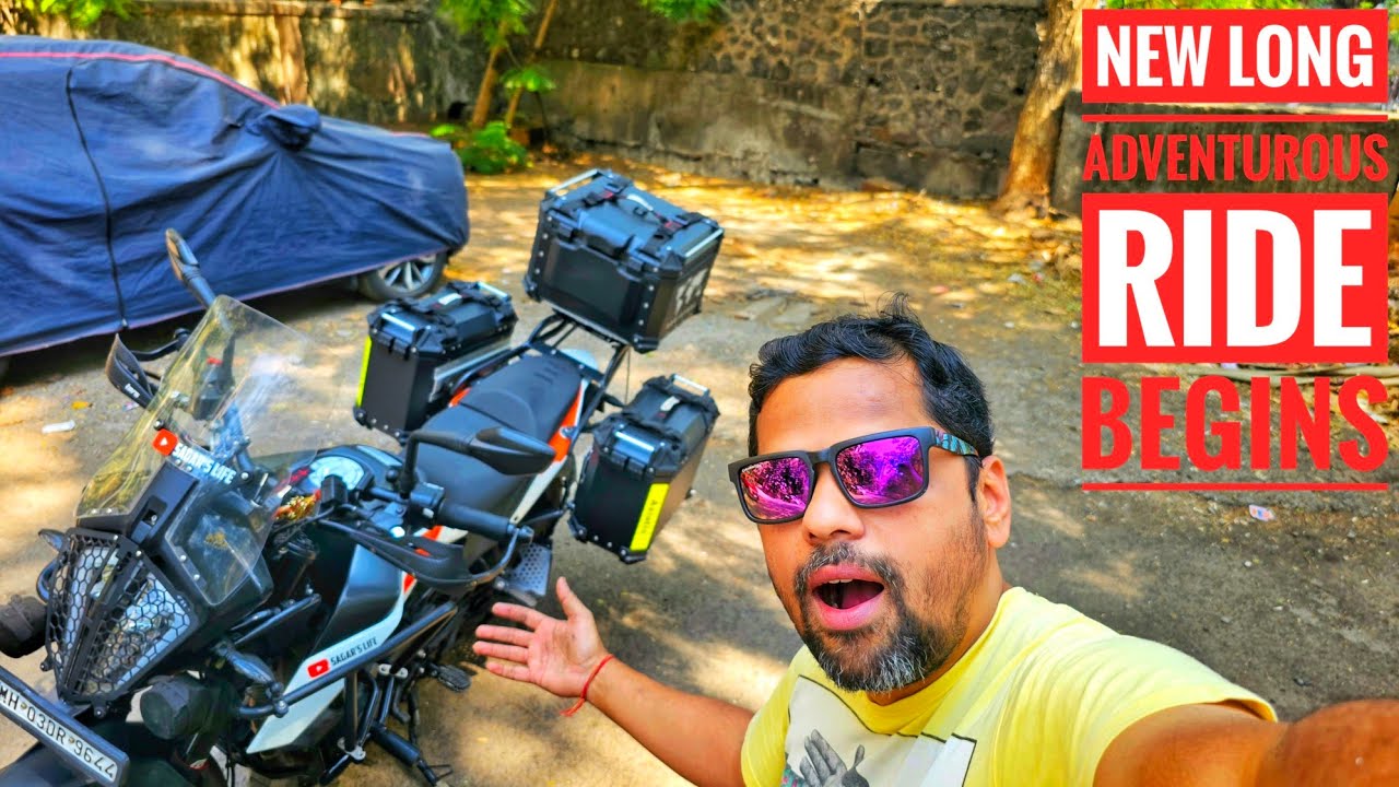 76L 🤩 Panniers Installation On KTM 390 Adventure | With MODS | FULLY LOADED TOURING SETUP 😍