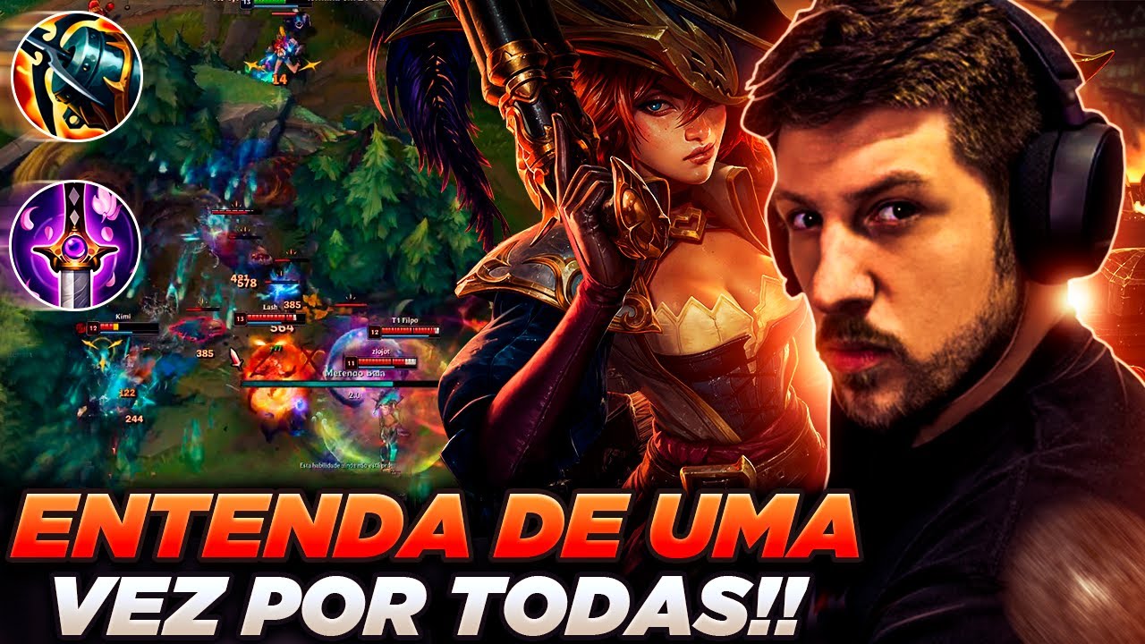 QUANDO FAZER MISS FORTUNE CRÍTICO OU LETALIDADE?!
