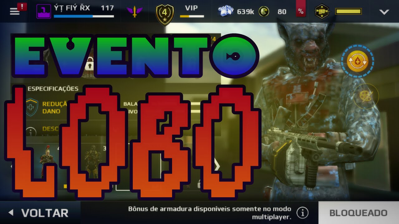 Modern Combat 5 - EVENTO LOBO, FREN&Eacute;TICO!!