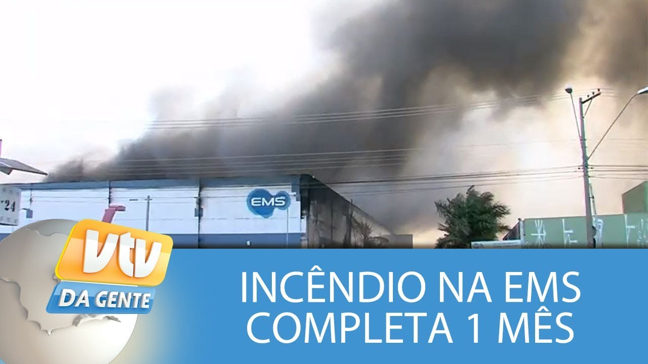 Incêndio na EMS completa 1 mês