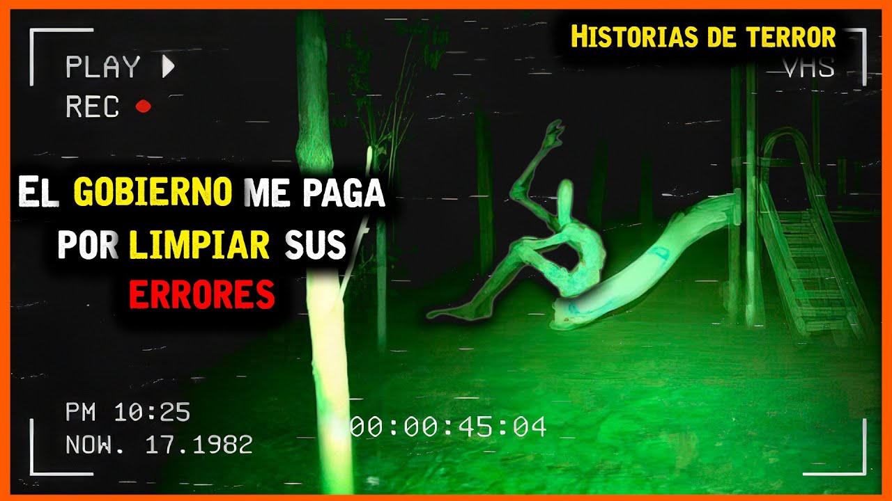El gobierno me paga por limpiar sus errores │ r/Nosleep HISTORIAS de TERROR